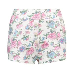 LoveShackFancy Renato floral print shorts